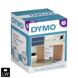Nhãn in Dymo (LW) 104 x 159mm – Nhãn in địa chỉ giao hàng loại XL S0904980