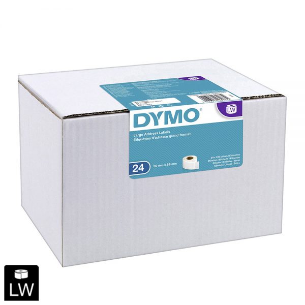 Nhãn in Dymo (LW) 36 x 89mm – Nhãn in địa chỉ loại lớn S0722390