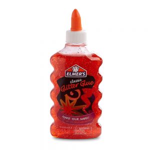 Keo dán kim tuyến Elmer's Glitter Glue - Đỏ (Red)
