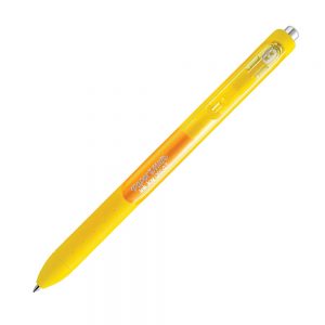 Bút Gel Đầu Bấm Paper Mate InkJoy Gel Yellow (Màu Vàng