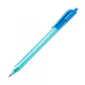 Bút Bi Bấm Paper Mate InkJoy 100 RT - Turquoise (Màu Xanh Lam) - 1.0mm