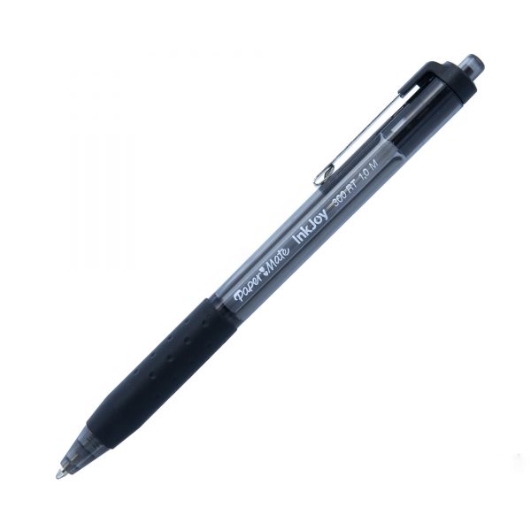 Bút Bi Bấm Paper Mate InkJoy 300 RT - Black (Màu Đen) - 1.0mm