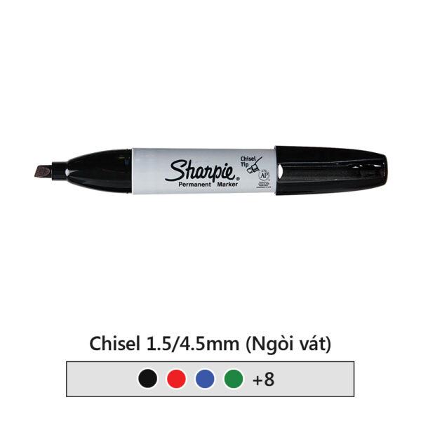 Sharpie® Chisel Tip Permanent Markers