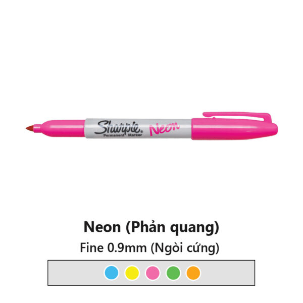 Sharpie® Neon Fine Point Permanent Markers