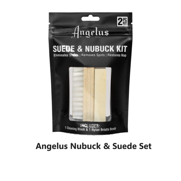 Vihand.vn, Angelus Nubuck & Suede Set bộ sản phẩm vệ sinh nubuck và da lộn cao cấp
