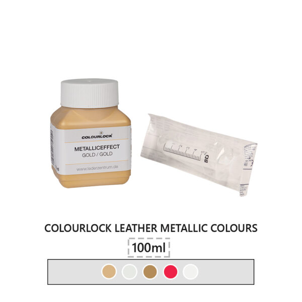 Colourlock Leather Metallic Colours